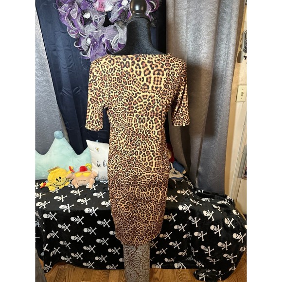 Lula Roe Leopard Dress - Picture 2 of 4